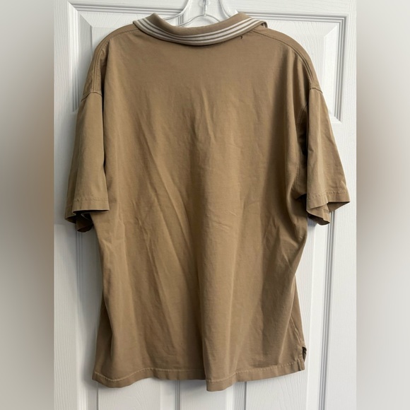 Vintage Warner Bros. Taz Polo “Approach at Own Risk”Size Large. Condition Issues - Picture 9 of 9